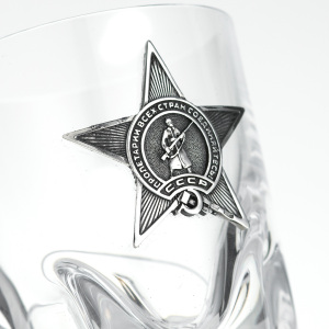 Vodka set "Red Star" for 6 people